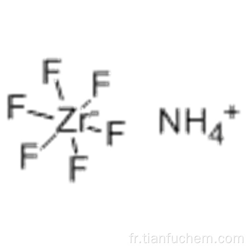 Hexafluorozirconate d&#39;ammonium CAS 16919-31-6